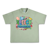 Oil Green speech pathologist Urban Heavy Tee - MaliasSmallBusiness