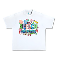 White speech pathologist Urban Heavy Tee - MaliasSmallBusiness