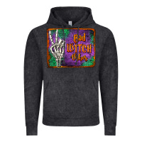 Vintage Black bad witch vibes Vintage Hoodie - Jasminsmagicworld