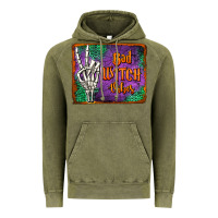 Vintage Olive bad witch vibes Vintage Hoodie - Jasminsmagicworld