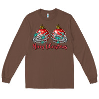 Chestnut merry christmas Long Sleeve Tee - MaliasSmallBusiness