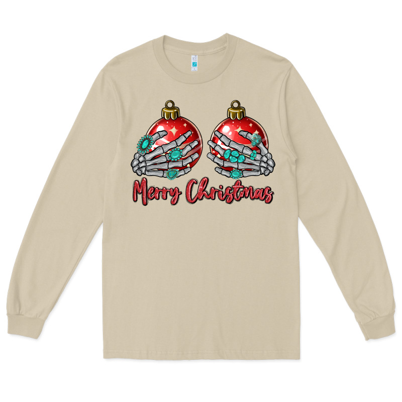 Merry Christmas Long Sleeve Tee by MaliasSmallBusiness | Teevron