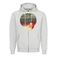 Dove Grey retro merry christmas Zipper Hoodie - Bettercallsaul