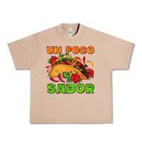 Burro un poco sabor with taco and pepper Urban Heavy Tee - AdoDesignShop