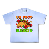 Un Poco Sabor With Taco And Pepper Urban Heavy Tee | Teevron