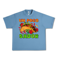 Pebble Blue un poco sabor with taco and pepper Urban Heavy Tee - AdoDesignShop