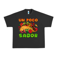 Pigment Black un poco sabor with taco and pepper Urban Heavy Tee - AdoDesignShop