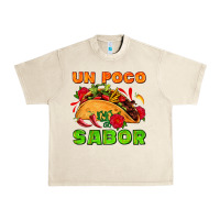 Sandshell un poco sabor with taco and pepper Urban Heavy Tee - AdoDesignShop