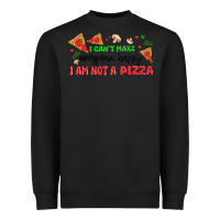 Black i cant make everyone happy i an not a pizza Heavyweight Sweatshirt - MaliasSmallBusiness