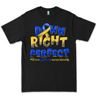 Black down right perfect down syndrome Premium Tee - Artiststas