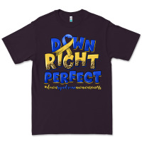 Plum down right perfect down syndrome Premium Tee - Artiststas