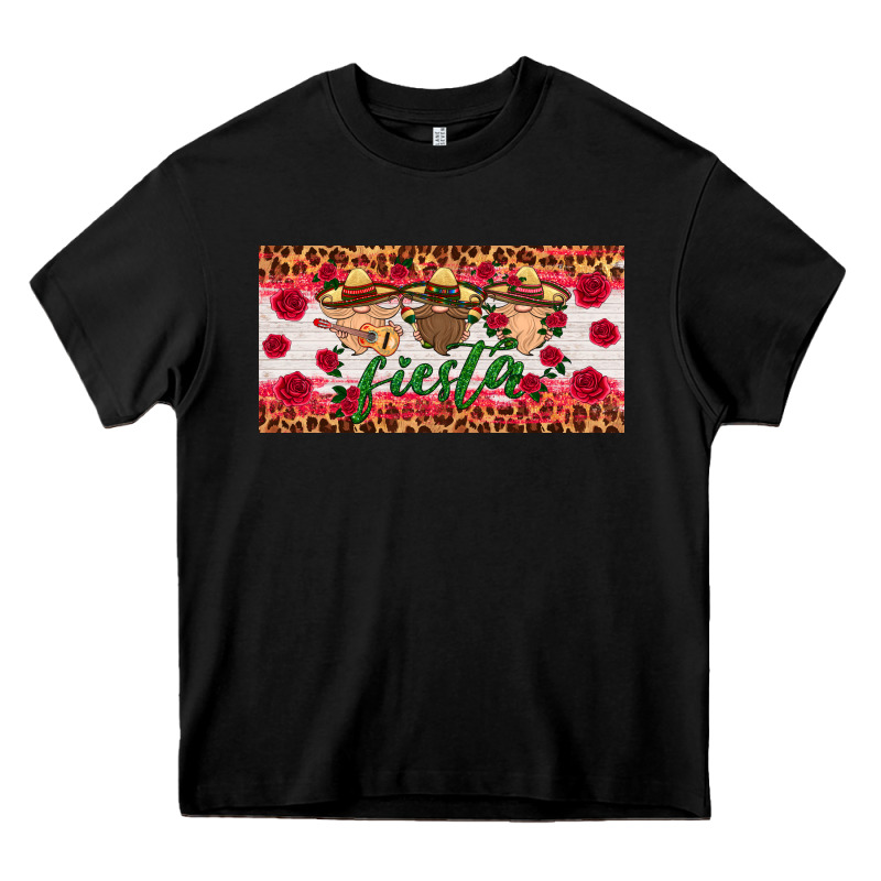 Fiesta Mexico Gnomes License Plate Heavy Core Tee by HRA Design Shop | Teevron