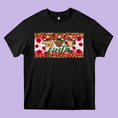 Fiesta Mexico Gnomes License Plate Heavy Core Tee Designed By Hra Design Shop