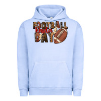 Pigment Grape Ice football kinda day Urban Hoodie - FaDigitalArtStudio