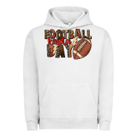Pigment Lunar Rock football kinda day Urban Hoodie - FaDigitalArtStudio
