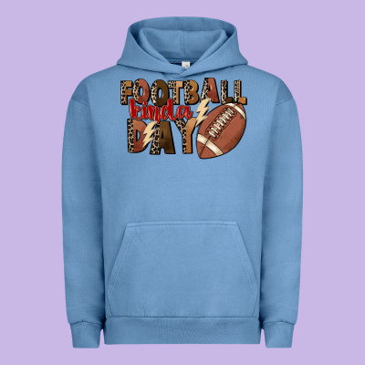 Football Kinda Day Urban Hoodie Designed By Fadigitalartstudio