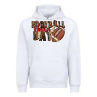 White football kinda day Urban Hoodie - FaDigitalArtStudio