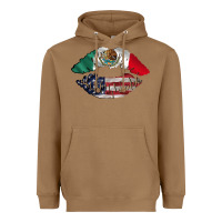 Toasted Coconut mexico usa lips Heavyweight Hoodie - TumblerDesignByShophia