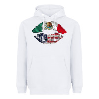 White mexico usa lips Heavyweight Hoodie - TumblerDesignByShophia