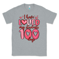 Heather Grey i have loved my students 100 days Classic Tee - MaliasSmallBusiness