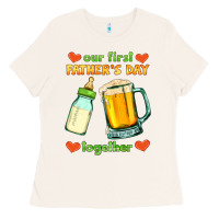 Bone our first father's day together Ladies Tee - HRA Design Shop