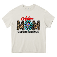 Cream autism Heavy Core Tee - CowhideDigitalArt