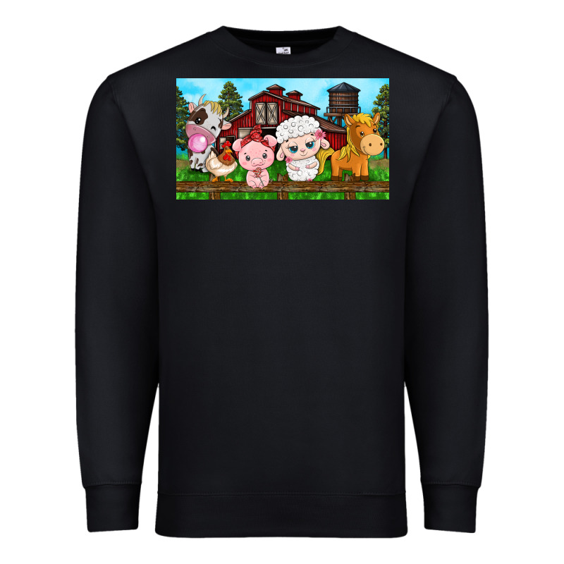 Cute Farm Animals Premium Sweatshirt by TumblerDesignByShophia | Teevron