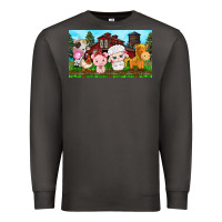 Smoke cute farm animals Premium Sweatshirt - TumblerDesignByShophia