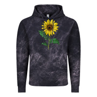 Cloud Black Sunray yellow sunflower Vintage Hoodie - LillyAllenDesigns