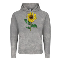 Cloud Rock Sunray yellow sunflower Vintage Hoodie - LillyAllenDesigns