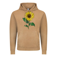 Vintage Camel Sunray yellow sunflower Vintage Hoodie - LillyAllenDesigns