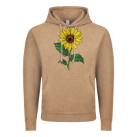 Vintage Coffee Sunray yellow sunflower Vintage Hoodie - LillyAllenDesigns