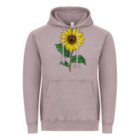 Vintage Zinc Sunray yellow sunflower Vintage Hoodie - LillyAllenDesigns