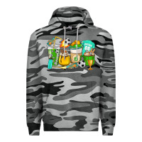 Slate Camo Football coffee cups Premium Hoodie - HowdyJamesFarm