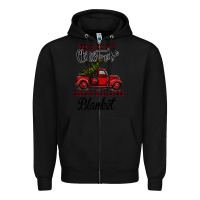 Black This is My Christmas Movie Watching Blanket Zipper Hoodie - Bettercallsaul