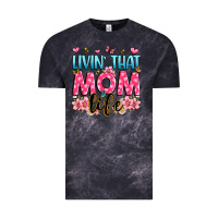 Cloud Black livin' that mom life Vintage Tee - JahusDesignShop