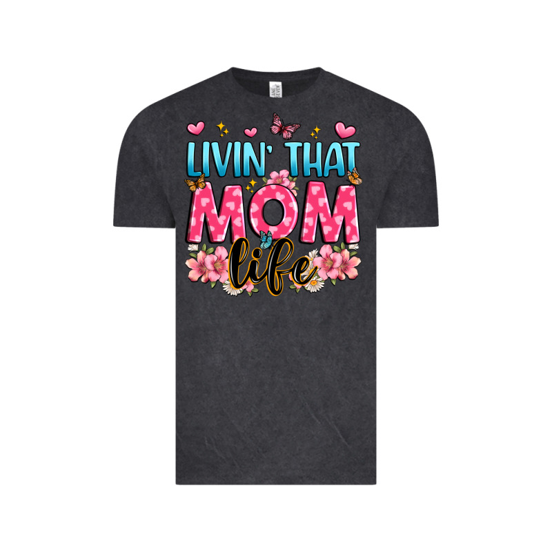 Livin' That Mom Life Vintage Tee by JahusDesignShop | Teevron