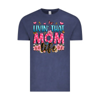 Vintage Denim livin' that mom life Vintage Tee - JahusDesignShop