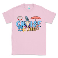 Bubblegum Pink cruise life sailor gnome Classic Tee - MaliasSmallBusiness