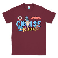 Burgundy cruise life sailor gnome Classic Tee - MaliasSmallBusiness
