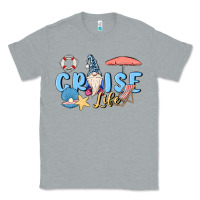 Heather Grey cruise life sailor gnome Classic Tee - MaliasSmallBusiness