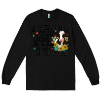 Black living life somewhere between jesus take the wheel Long Sleeve Tee - MaliasSmallBusiness
