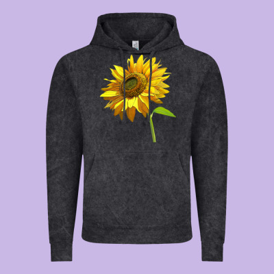 Sunflower Vintage Hoodie Designed By Lillyallendesigns