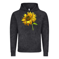 Vintage Black sunflower Vintage Hoodie - LillyAllenDesigns