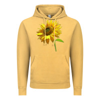 Vintage Mustard sunflower Vintage Hoodie - LillyAllenDesigns