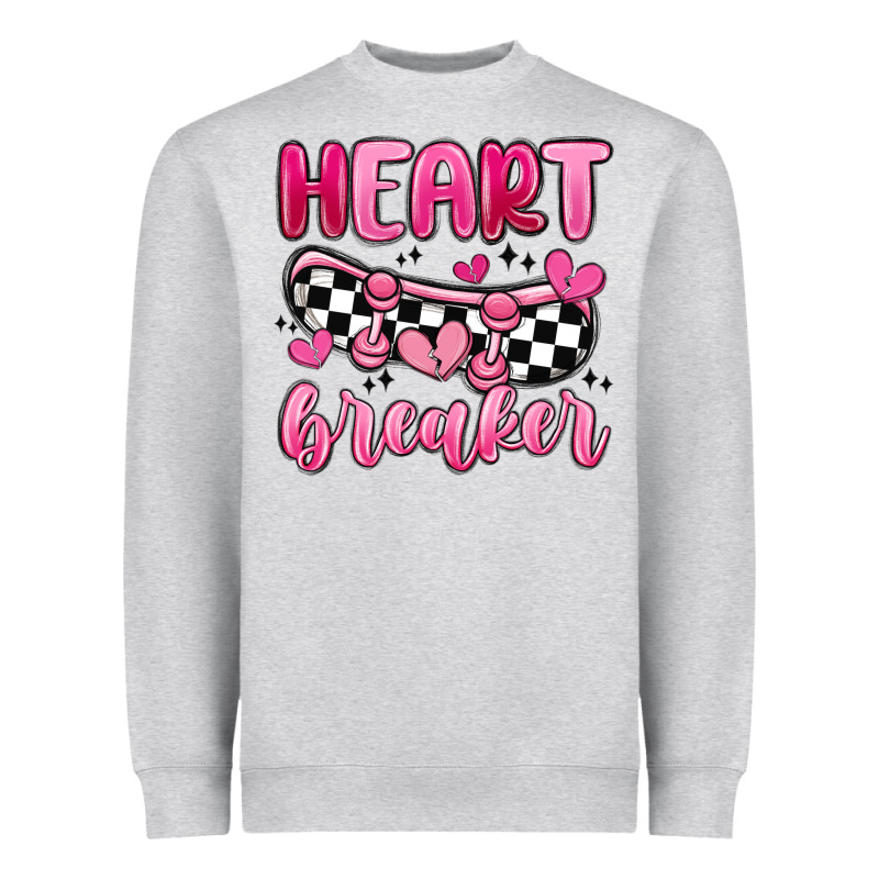 Heart Breaker Heavyweight Sweatshirt by MaliasSmallBusiness | Teevron