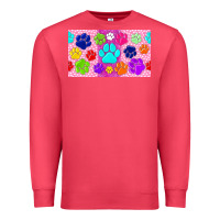 Cardinal paw print Premium Sweatshirt - TumblerDesignByShophia
