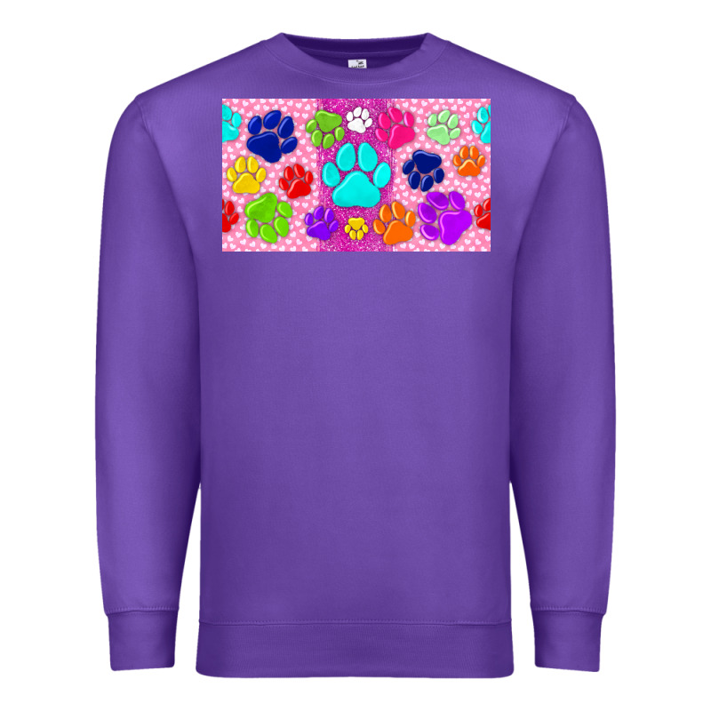 Paw Print Premium Sweatshirt by TumblerDesignByShophia | Teevron
