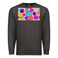 Smoke paw print Premium Sweatshirt - TumblerDesignByShophia