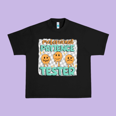 Professional Patience Urban Heavy Tee Designed By Maliassmallbusiness